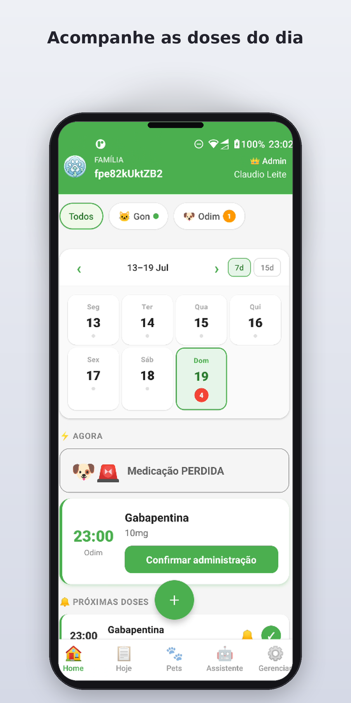 Tela Inicial PetMed